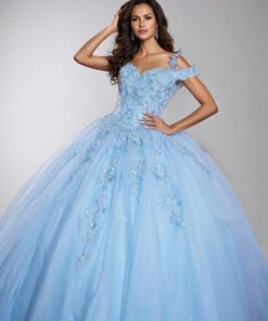 Off Shoulder Lace Ball Gown Quinceanera Dress