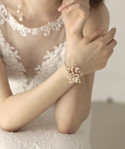 Vintage Style Floral Wrist Corsage